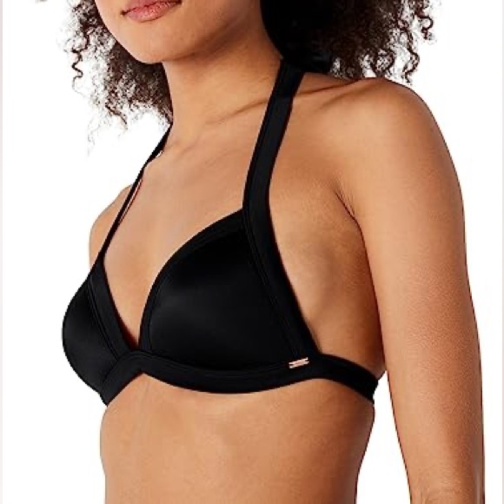 PINK vs Bikini Push-Up Halter Top